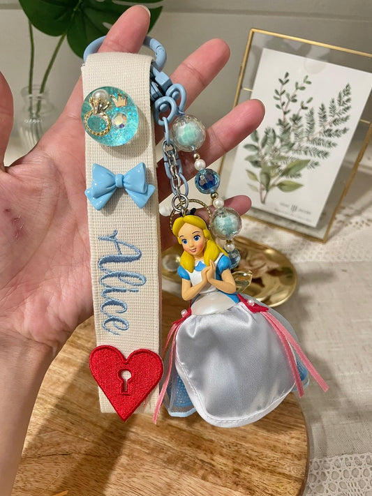 Alice Princess Keyring