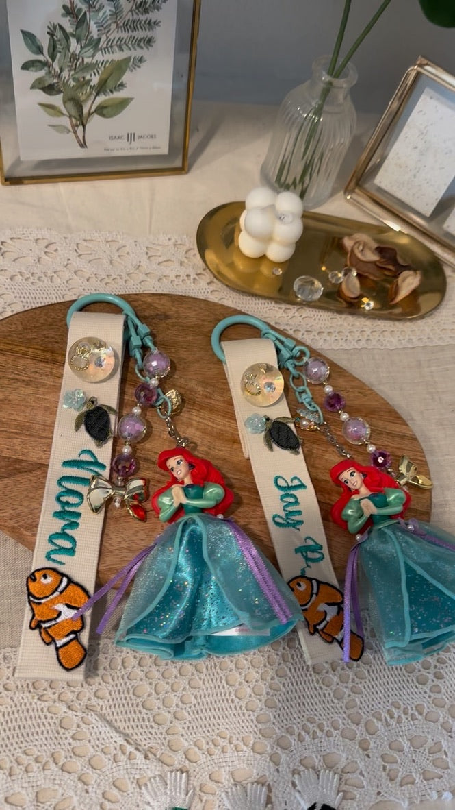 Mermaid Princess Keyring