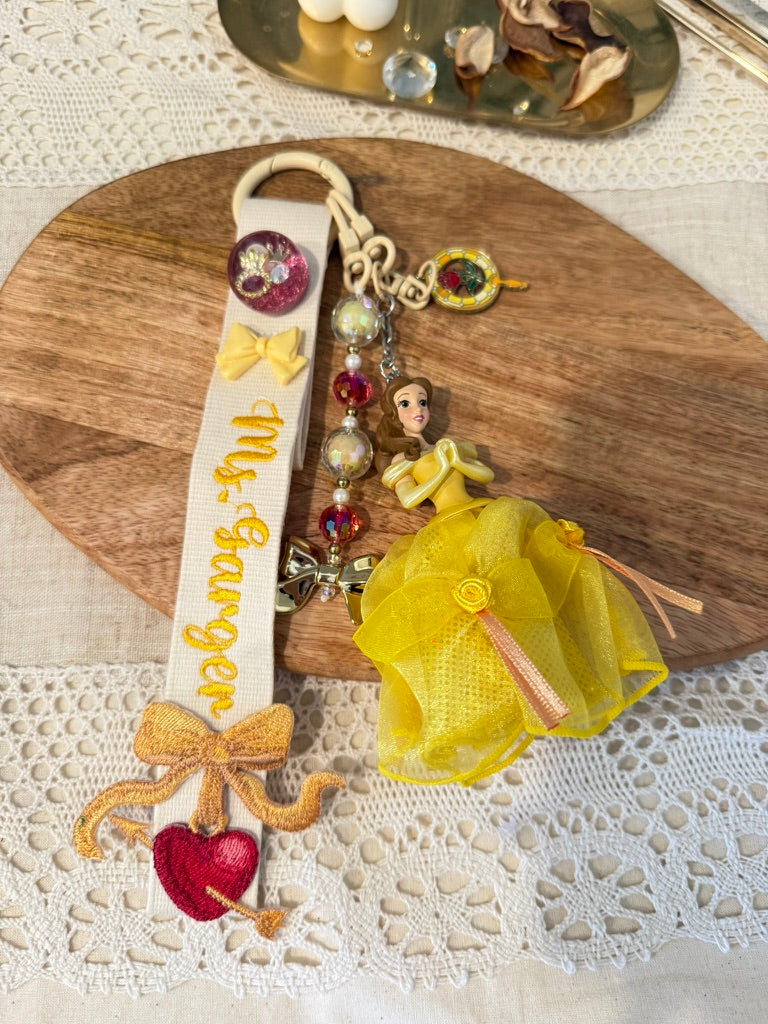 Bell Princess Keyring