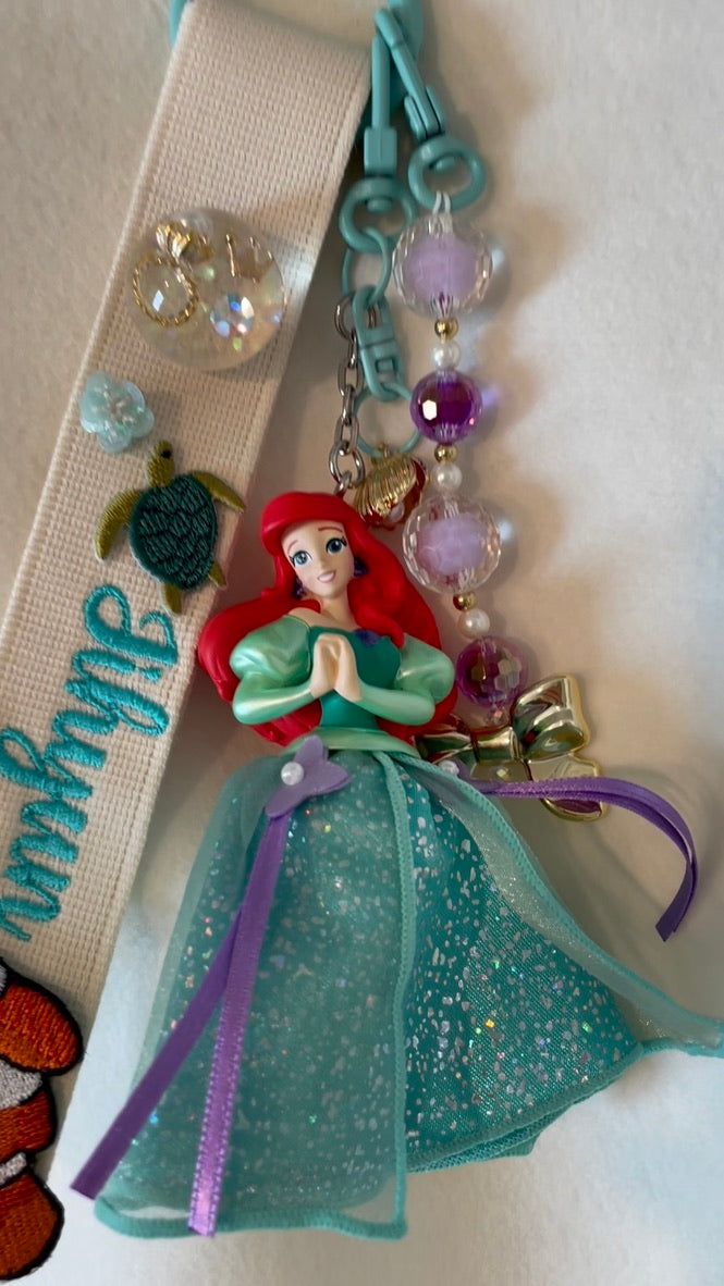 Mermaid Princess Keyring