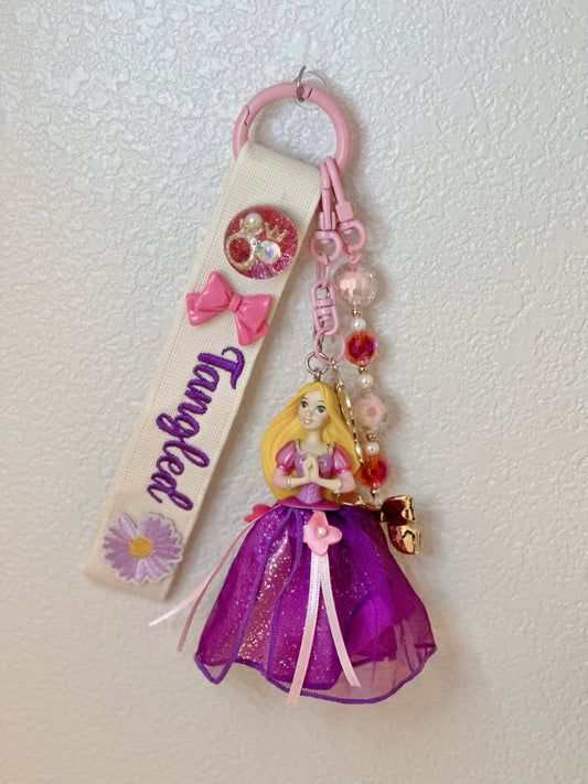 Rapunzel Princess Keyring
