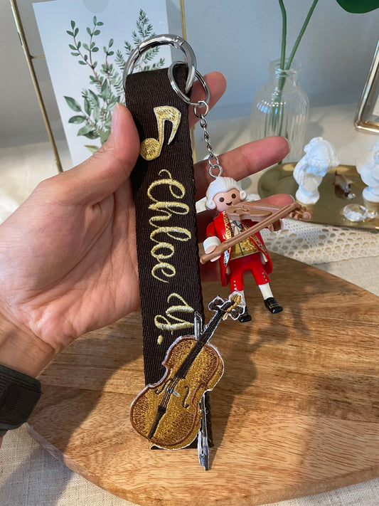 Cello Keyring