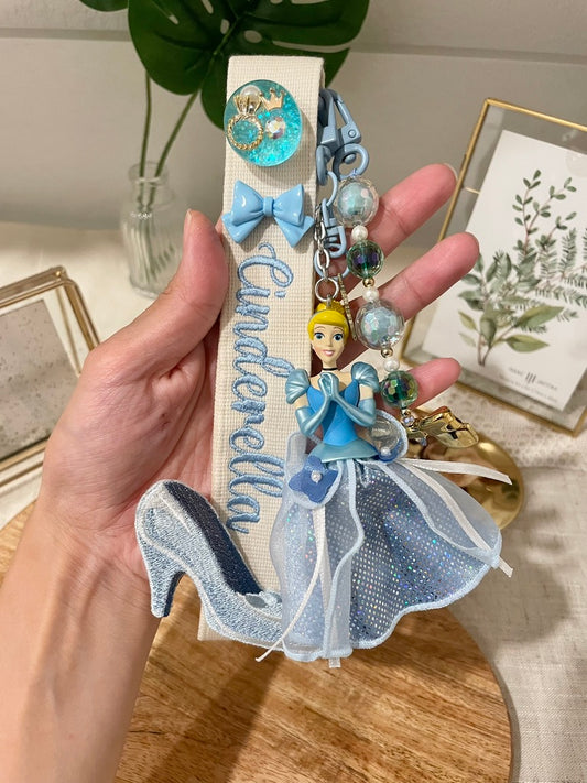 Cinderella Princess Keyring