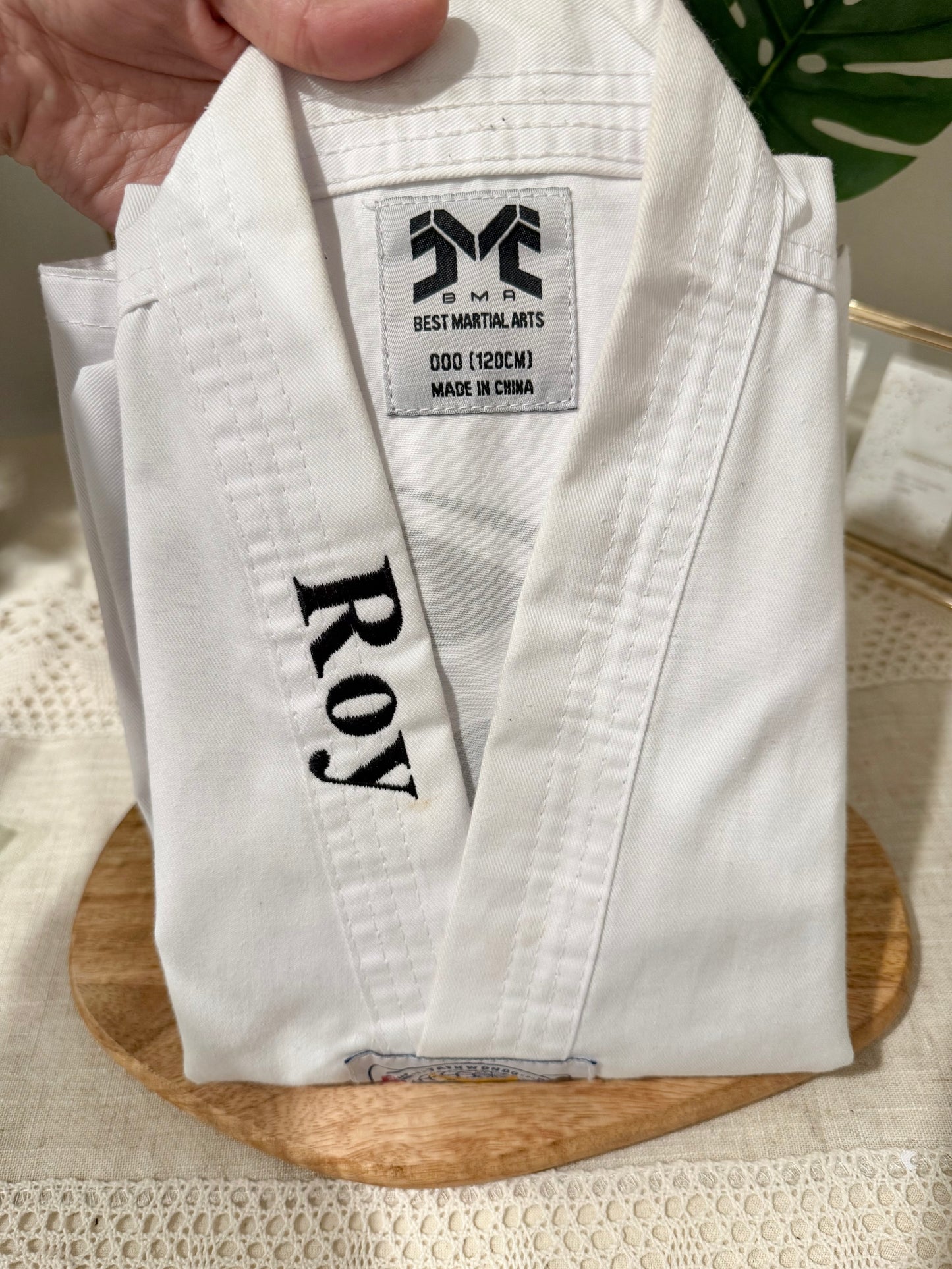 Custom Embroidery for Taekwondo Uniform & Belt