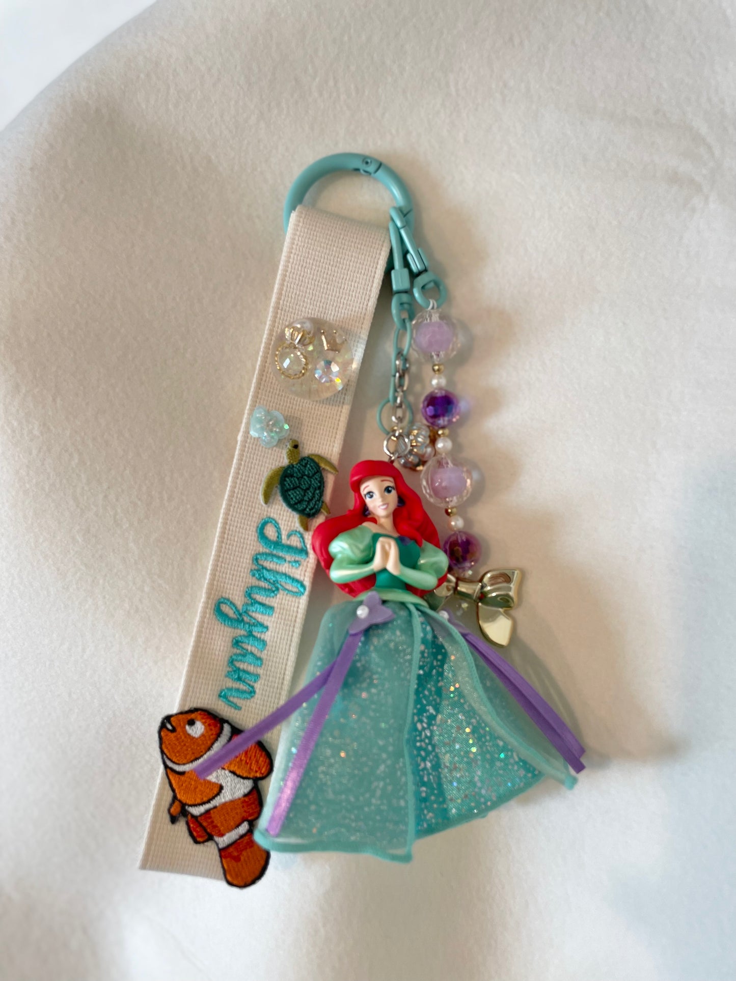 Mermaid Princess Keyring