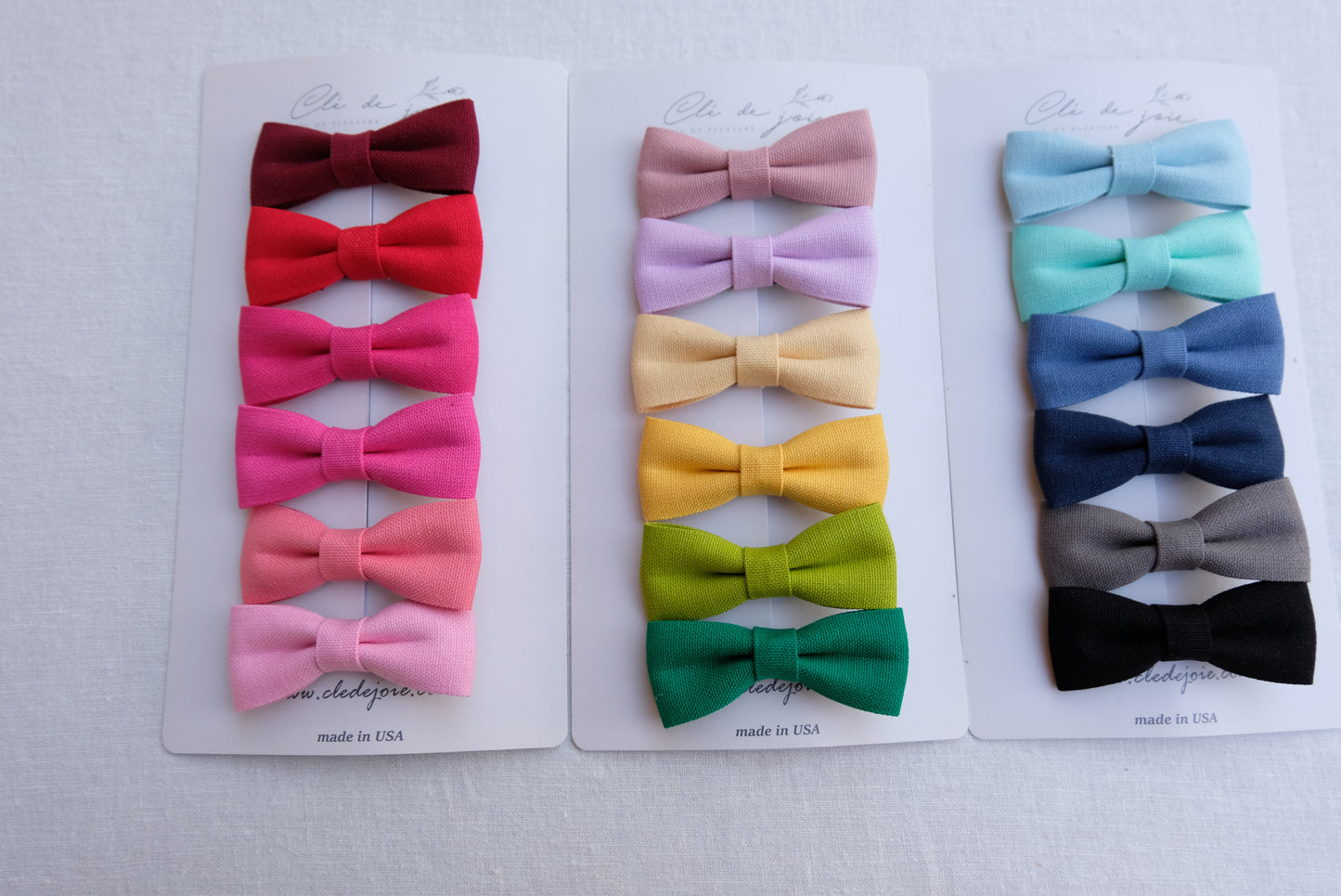 18 colors simple bow